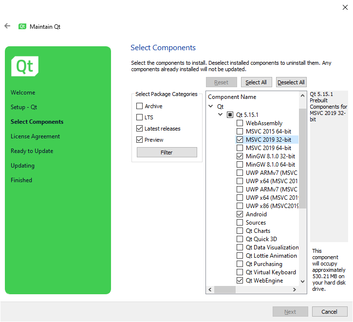 Running Panda3D in Qt Creator IDE on Windows 10